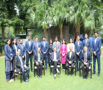 Probationary Officers of 12th Batch of Indian Corporate Law Services interact with Hon'ble President Chief Justice  Shri Ramalingam Sudhakar &amp; Officers of NCLT on 03/08/2023